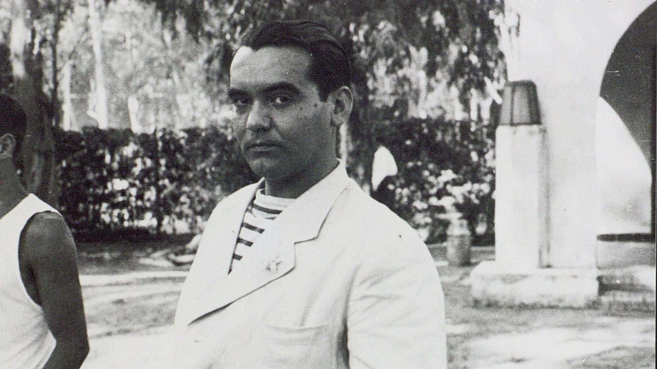 Federico García Lorca en la finca de Alberto Mondino, Uruguay, febrero de 1934.