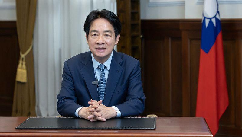 台灣總統賴清德透過影片發表五點說明