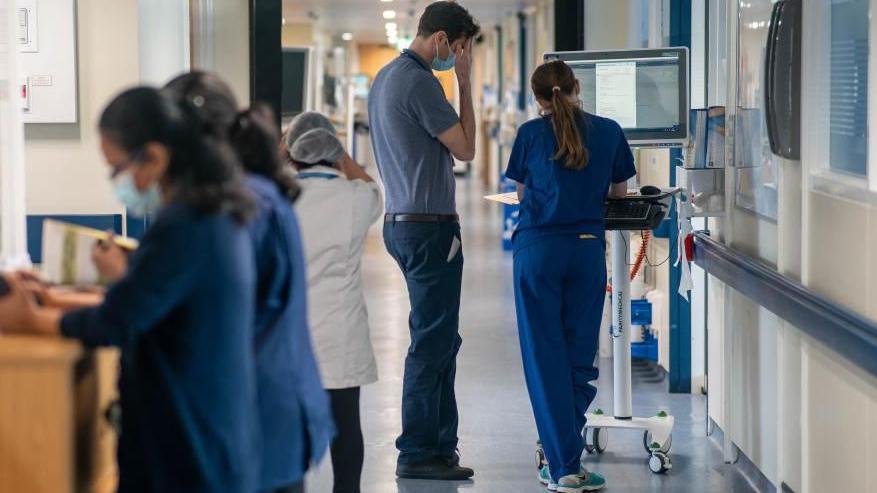 Flu cases jump sharply in England as NHS faces worst case scenario