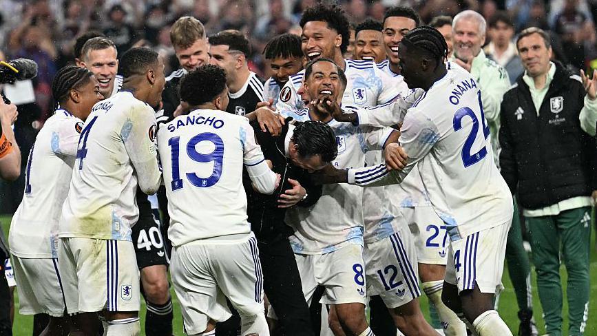 Europa League final: Aston Villa end 44-year wait for European trophy - report and reaction