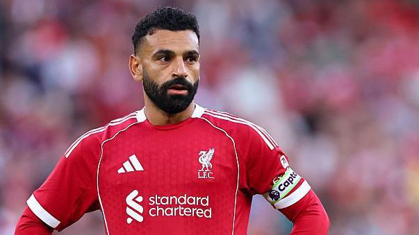 Salah calls out Uefa over wording of Palestinian player tribute
