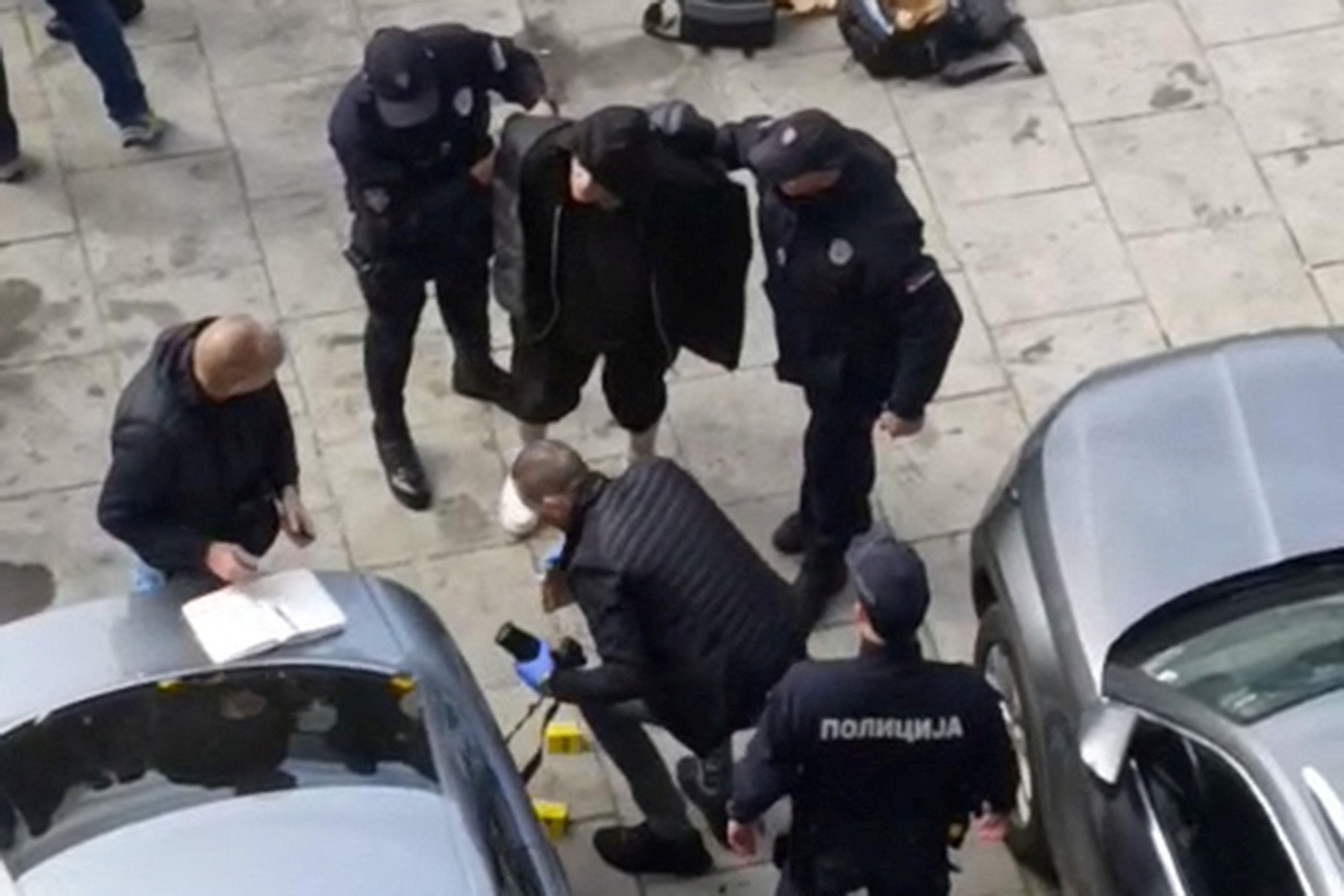 policija je uhapsila napadača, pucnjava u ćacilendu