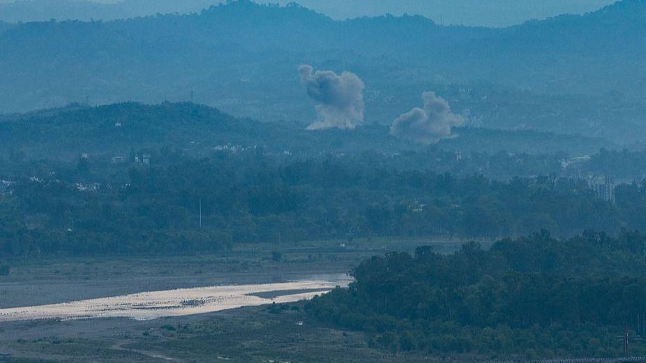Pakistan military says it is retaliating after accusing India of striking airbases