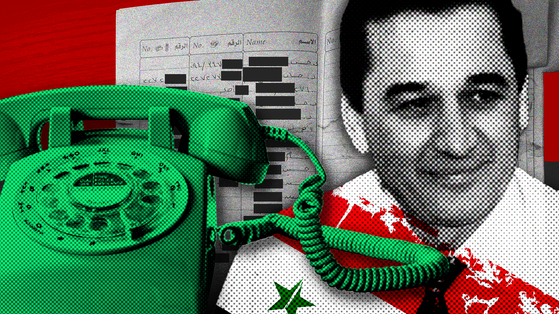 The phone book that led us to Assads spy chief in hiding