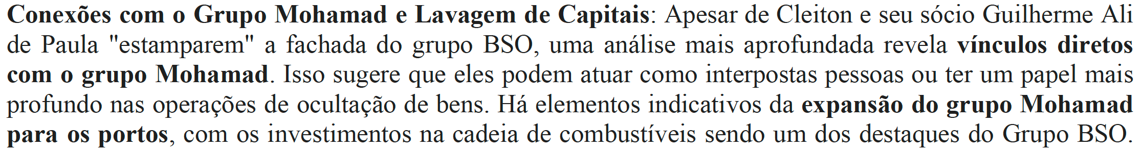 Trecho de uma decisão da Justiça de São Paulo que diz: 