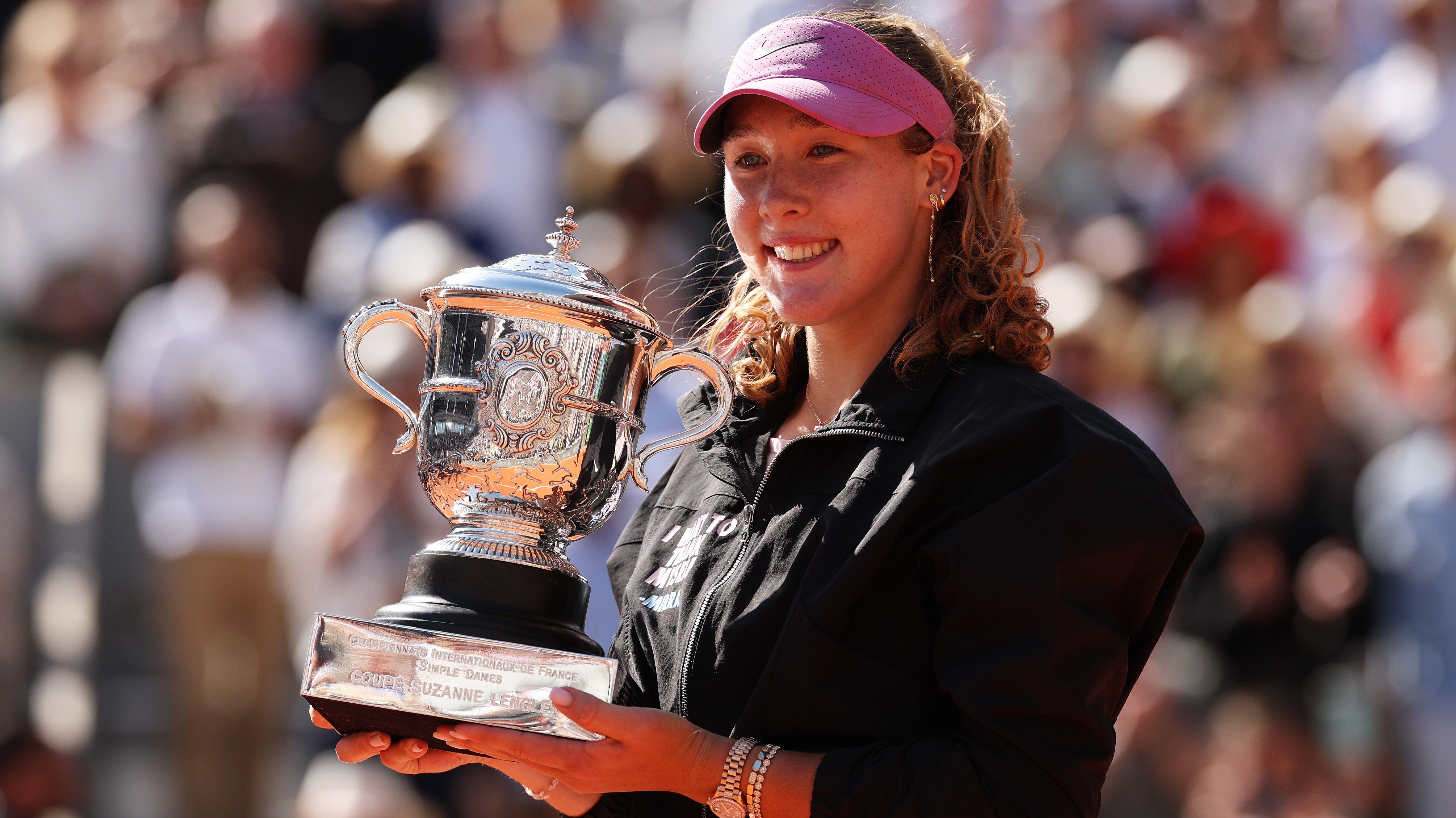 I want to thank myself - reaction as Andreeva beats Chwalinska to win French Open