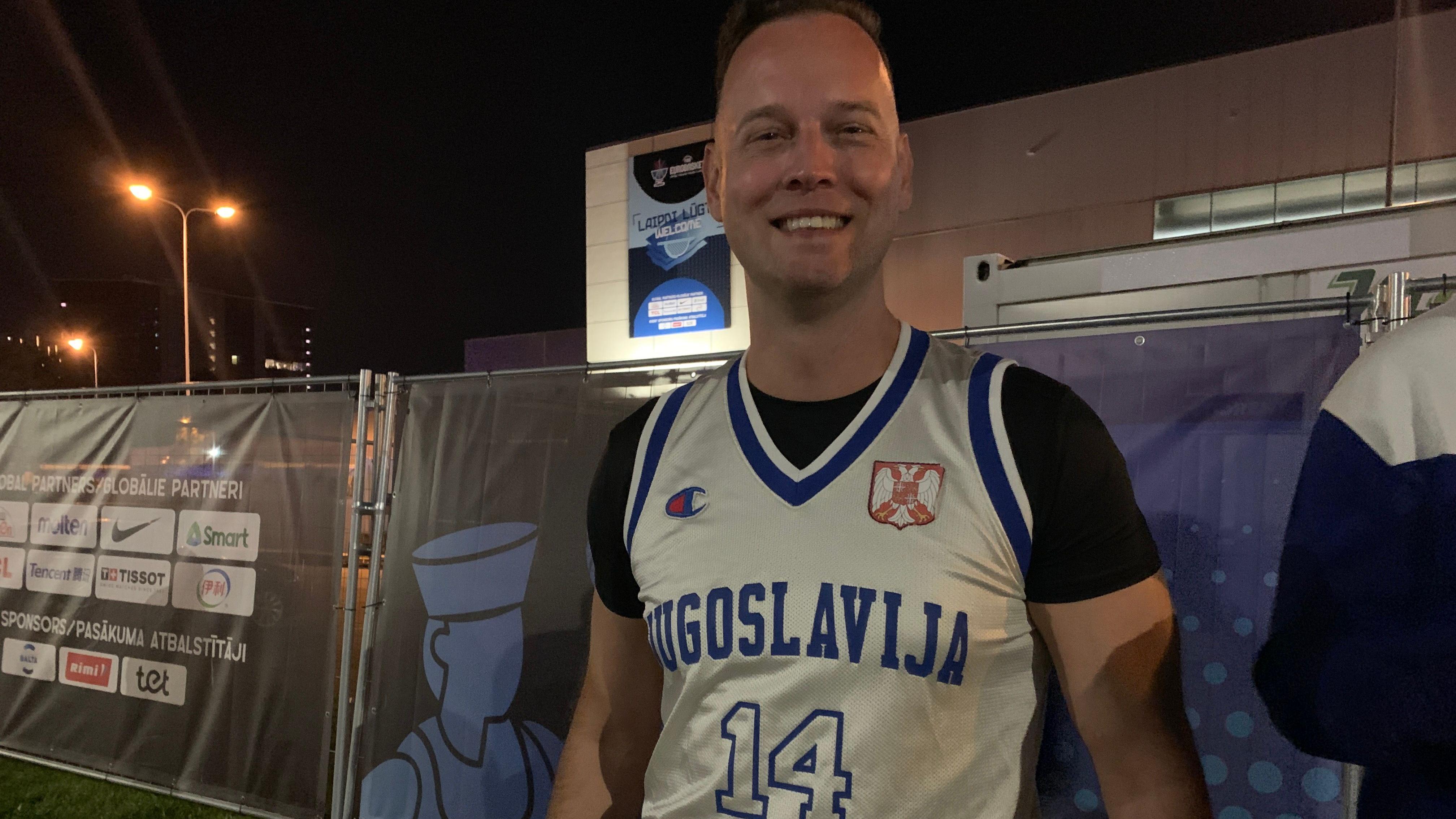 Uroš Ilić u dresu reprezentacije SR Jugoslavije