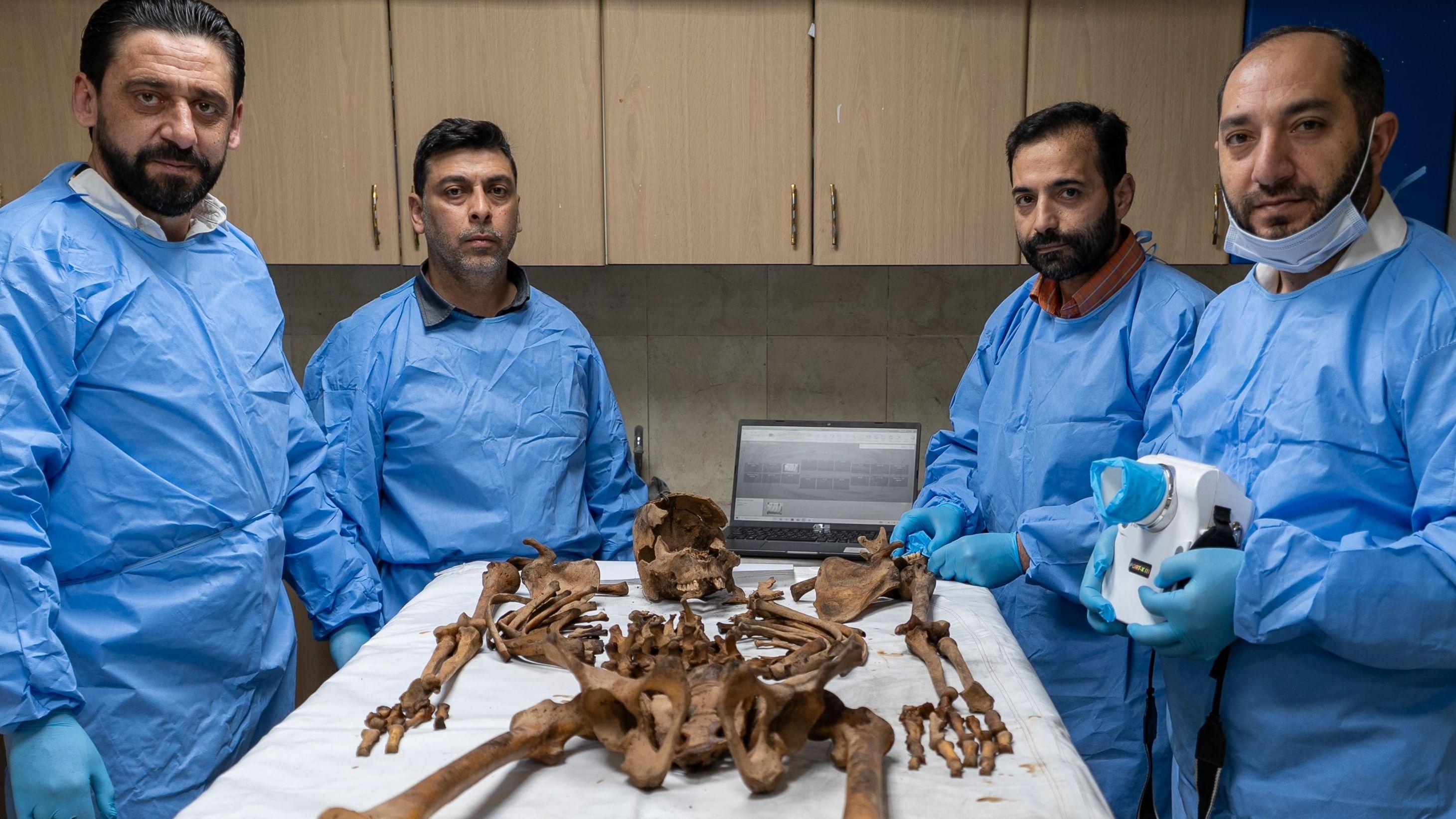 This will be the work of years: The medics identifying remains from Syrias mass graves