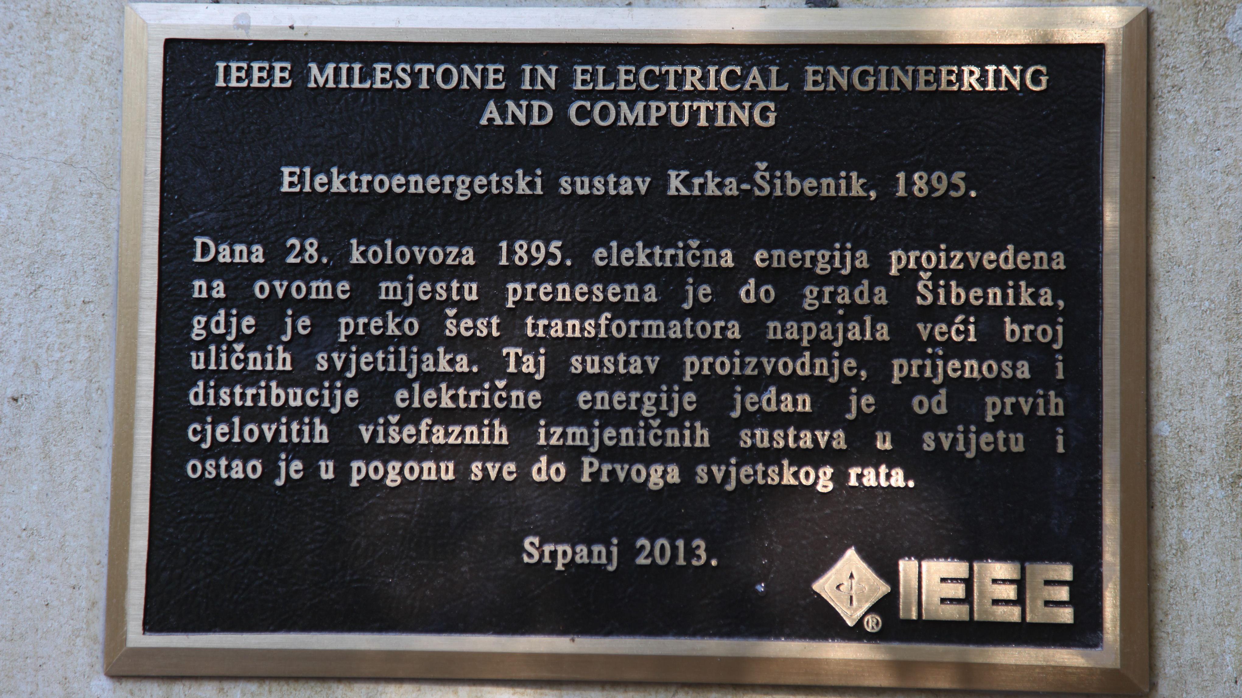 Priznanje od IEEE