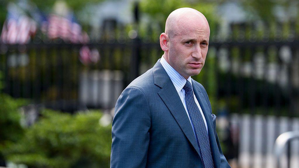 Stephen Miller, el 6 de octubre de 2025, en Washington, Estados Unidos. 