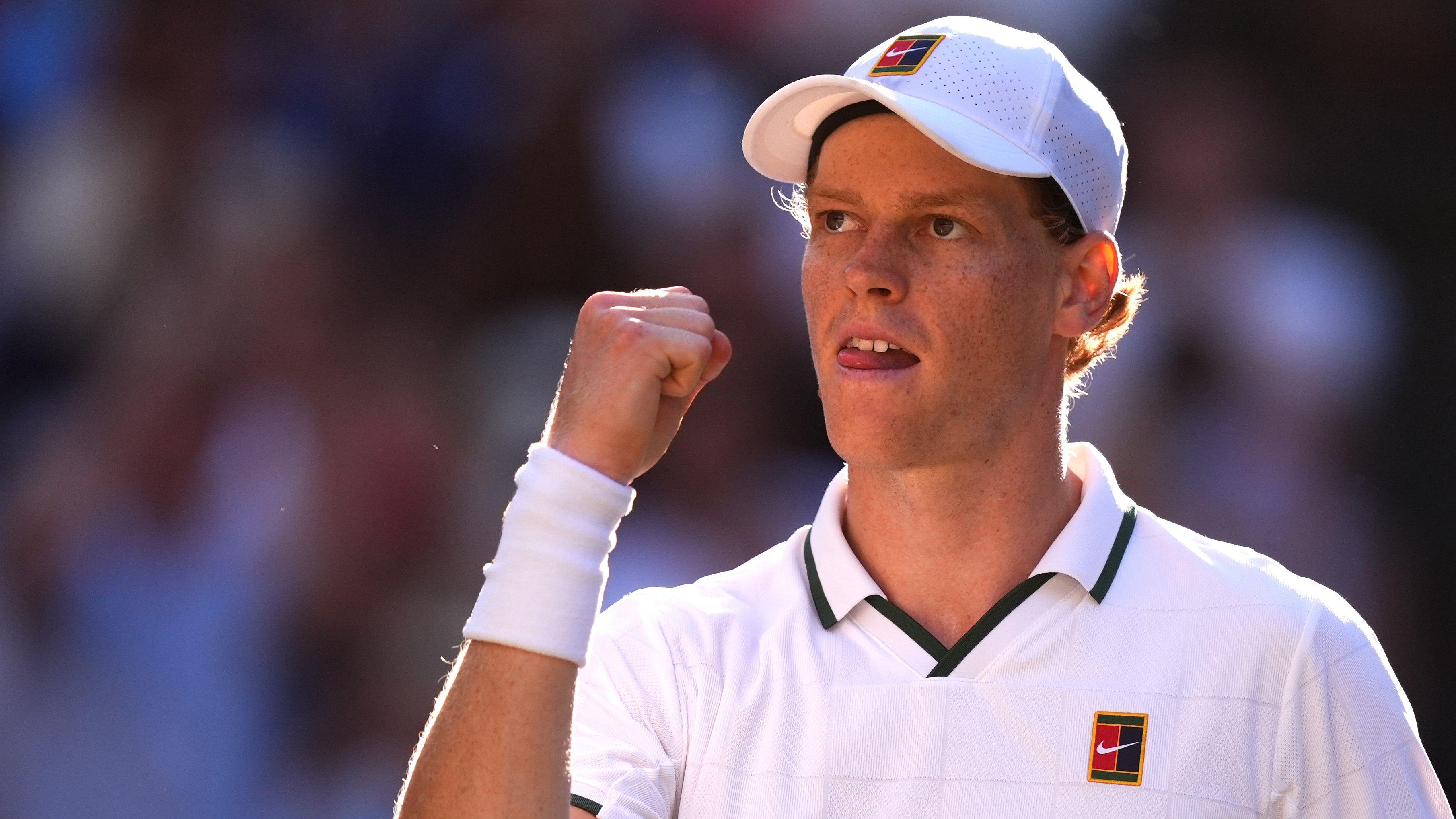 Watch Wimbledon: Sinner dominates second-set tie-break to level final against Zverev