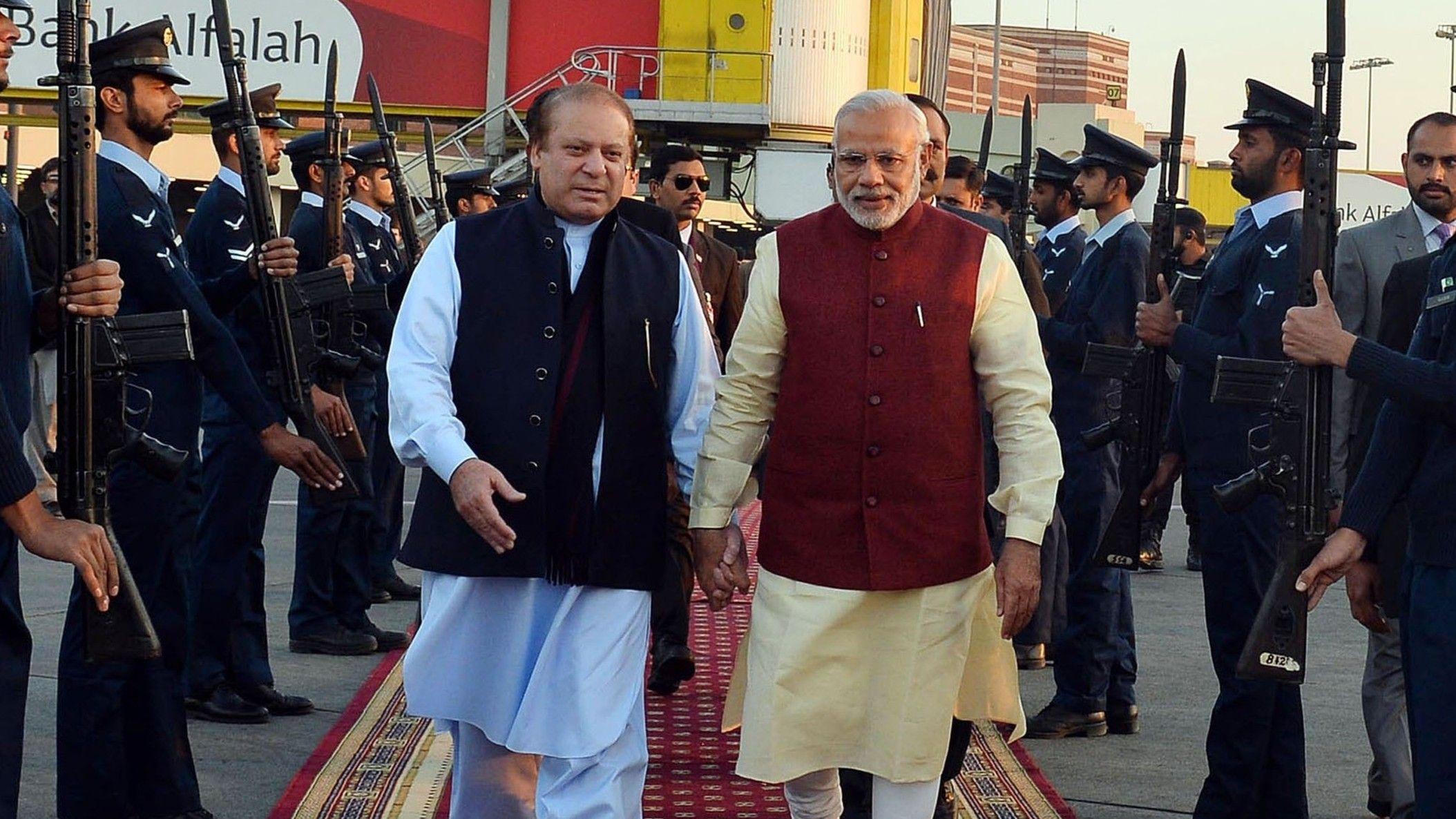 مودی، نواز شریف