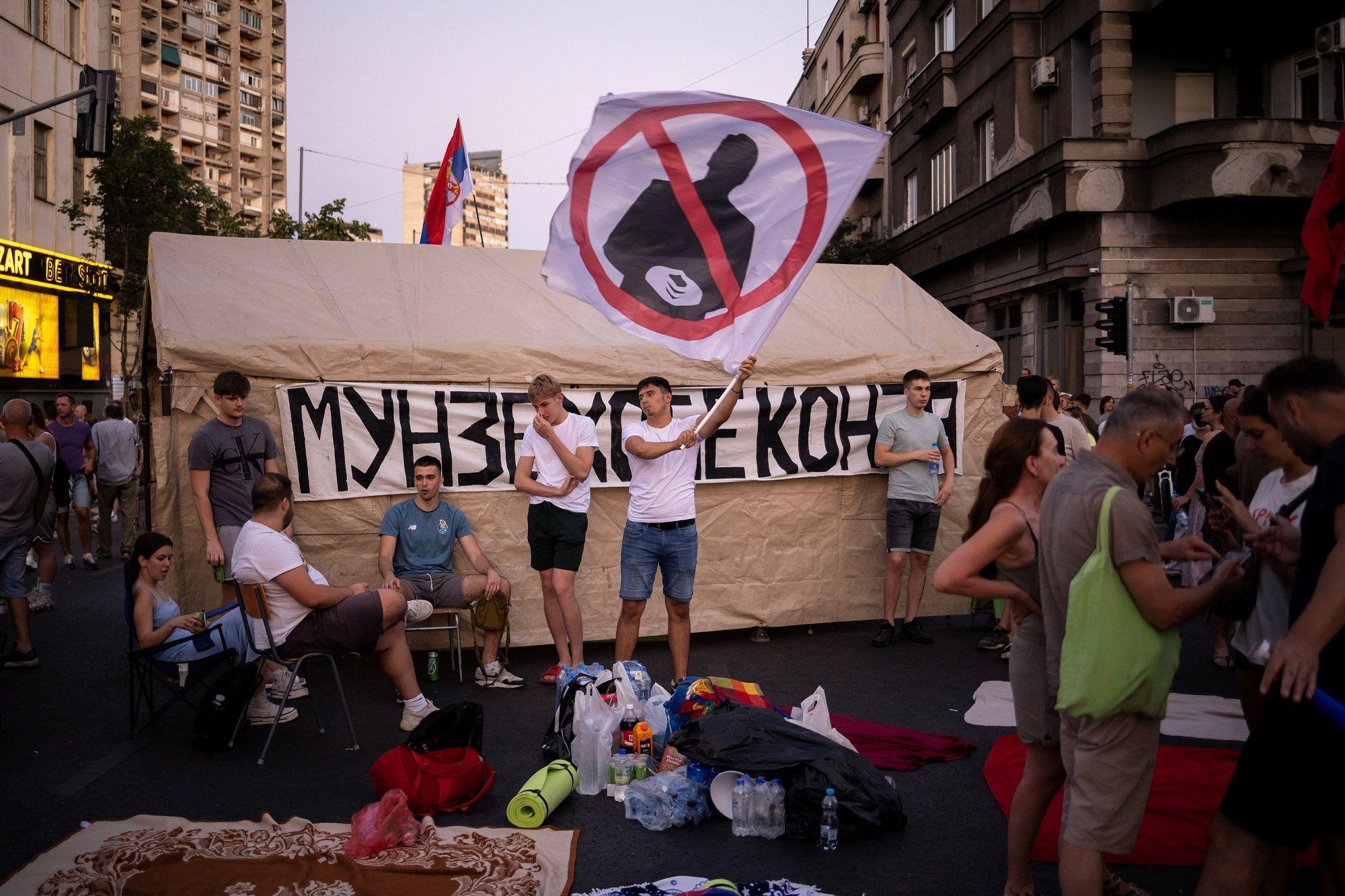 Blokada ulica u Beogradu