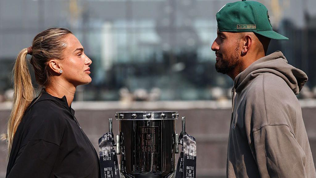 Watch: Sabalenka v Kyrgios in Battle of the Sexes