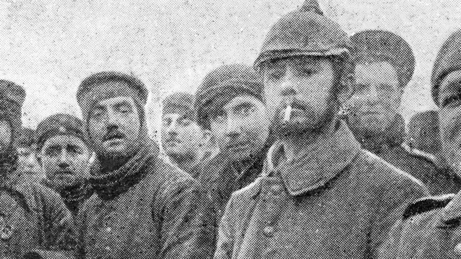 一戰中停戰的士兵