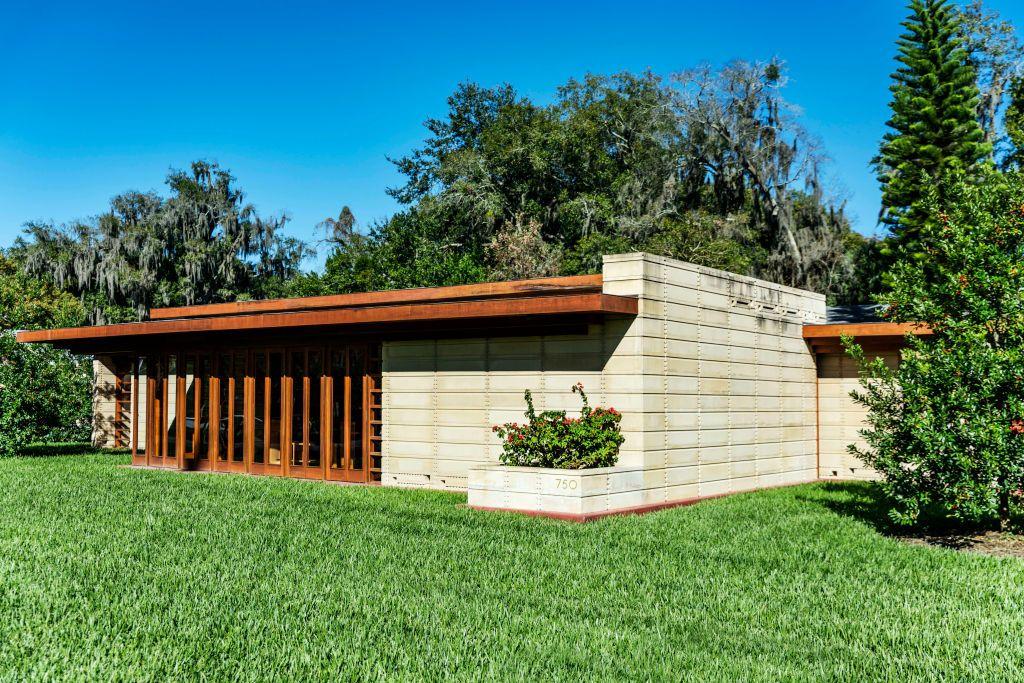 Casa diseñada por Frank Lloyd Wright