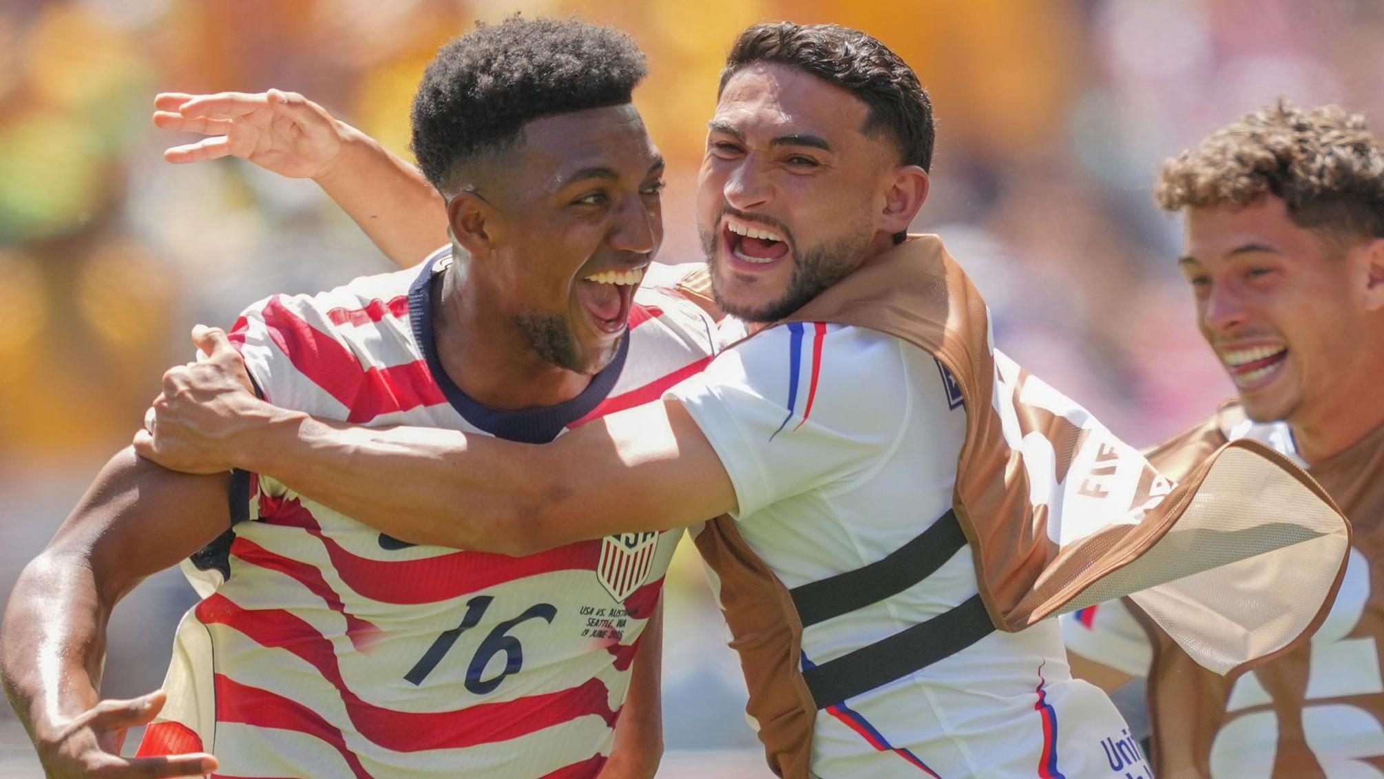 Watch as USA beat Australia to maintain 100% World Cup start