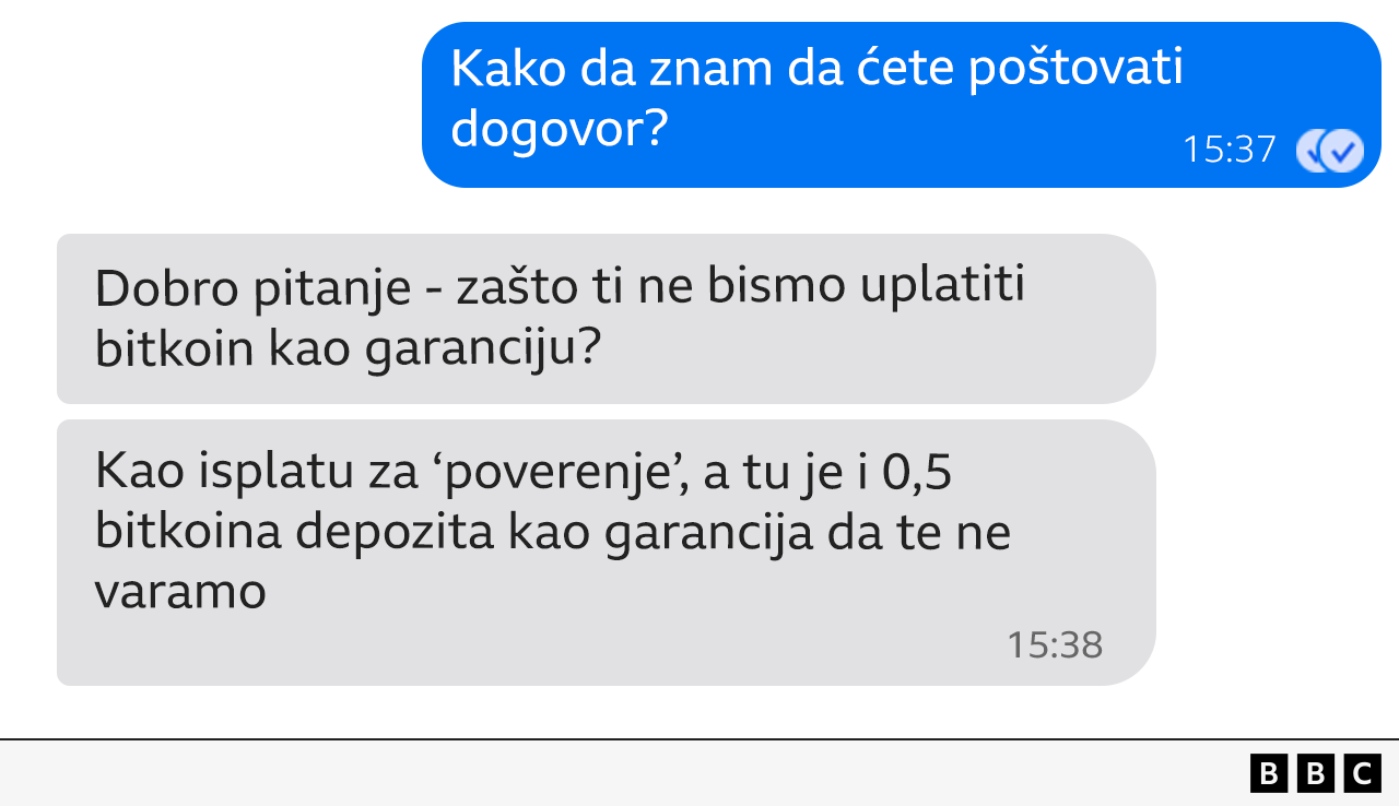 Skrinšot razgovora sa kriminalcem na aplikaciji Signal. SOC tim je operativni bezbednosni centar – tim za sajber bezbednost sa zadatkom da nadzire pretnje