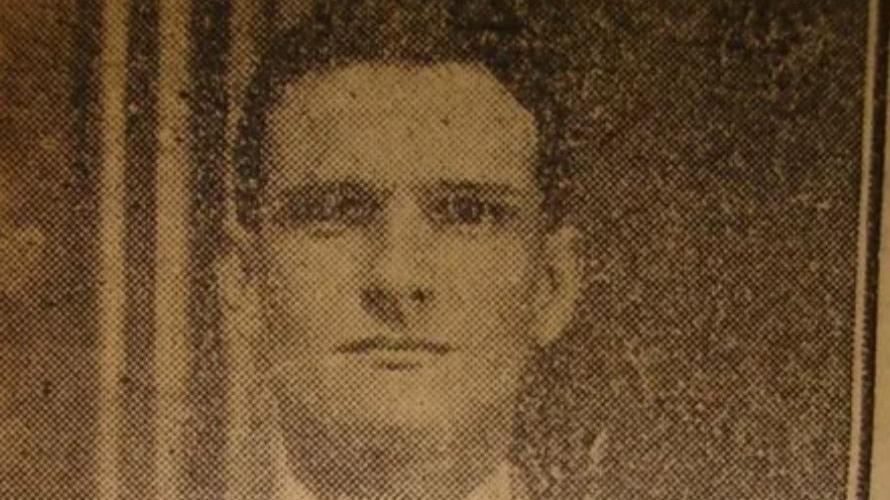 Zélio, em foto publicada pelo jornal A Gazeta de São Gonçalo, extinto em 1937