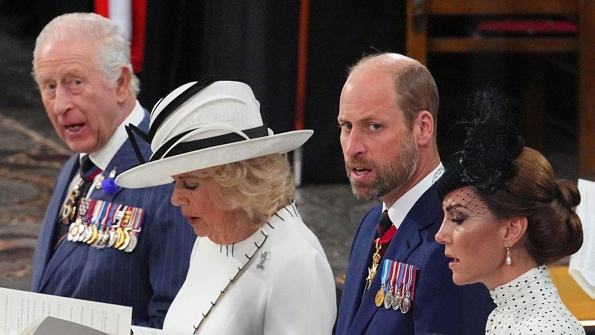 Royals join veterans at Westminster Abbey to mark 80 years since end of World War Two in Europe