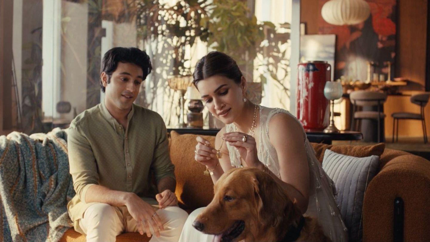 The Giva jewellery ad with Kriti Sanon 