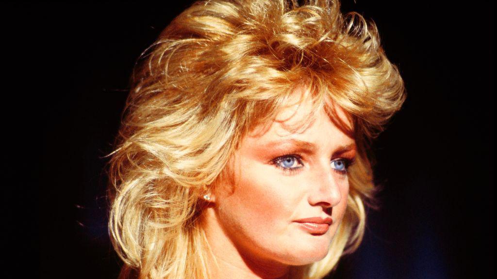 Bonnie Tyler, durante su época de éxito en los años 80.