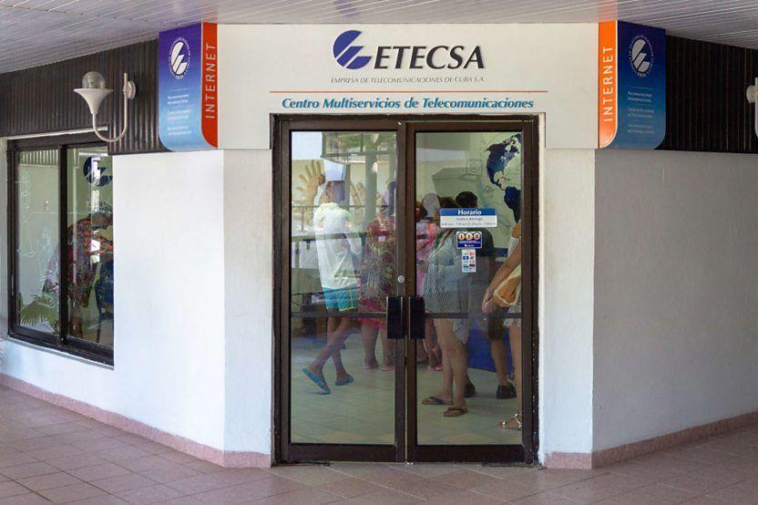 Oficinas de Etecsa en Cuba.