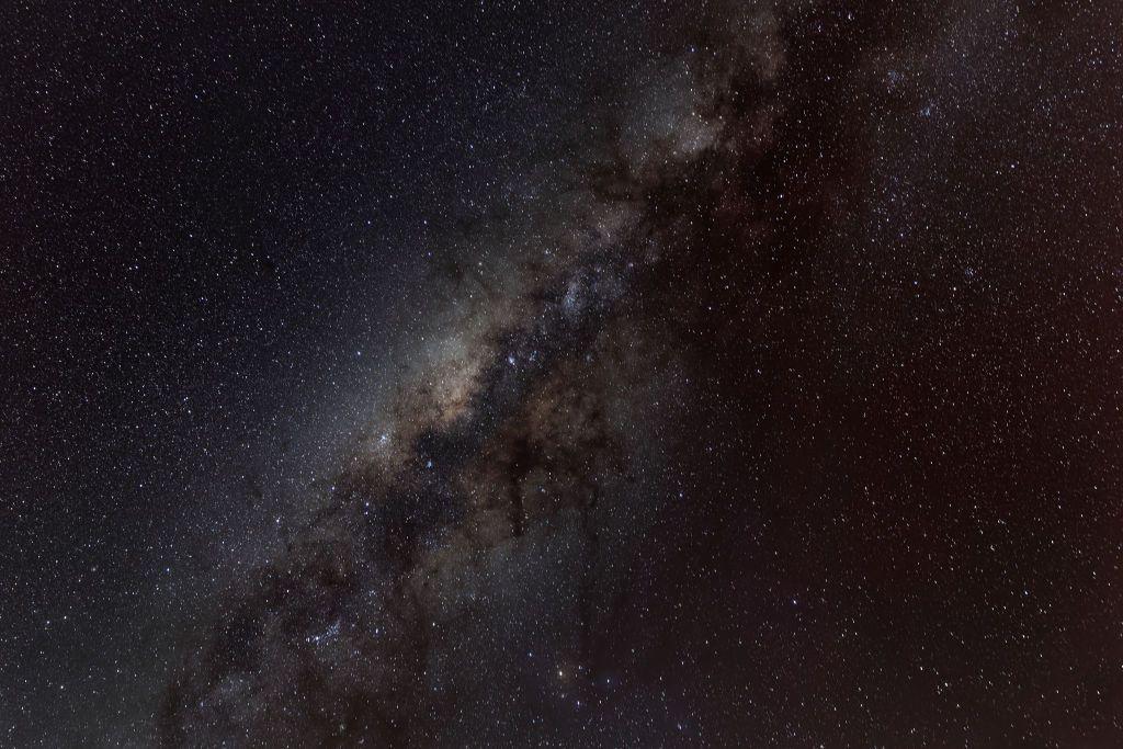 Una imagen de la Vía Lactea capturada desde el Desierto de Atacama.