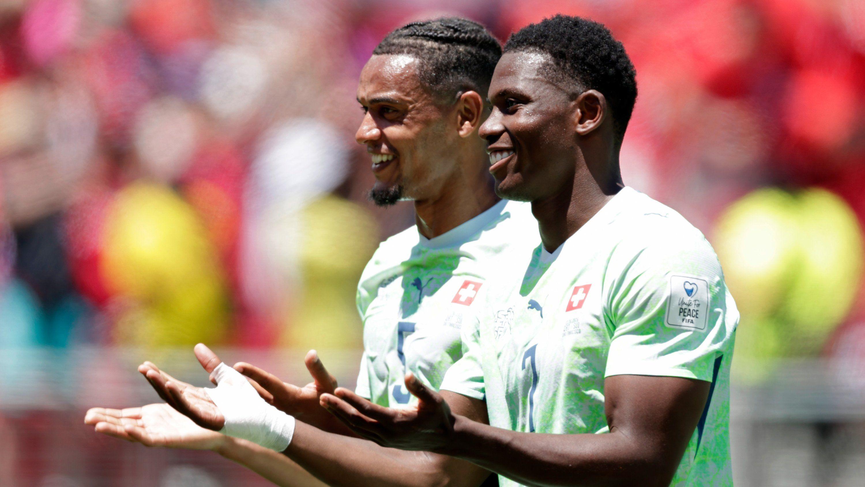 Switzerland leading Qatar at World Cup through first-half Embolo penalty