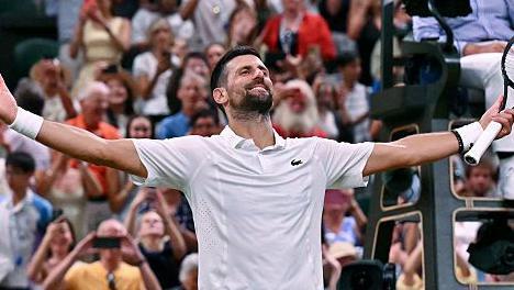 Wimbledon: Magnificent Djokovic wins record-breaking five-set quarter-final
