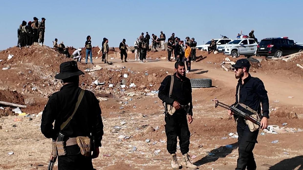 انتشار مكثف للقوات الحكومية في محيط محافظة السويداء