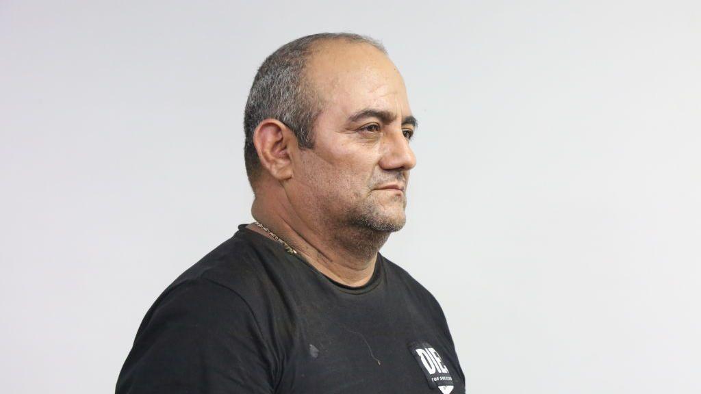 Dairo Antonio Úsuga, Otoniel, tras su captura en octubre de 2021. 