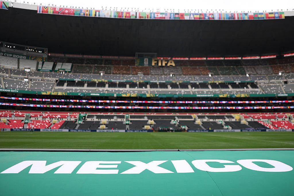 Est&aacute;dio Azteca est&aacute; pronto para a partida entre M&eacute;xico e &Aacute;frica do Sul
