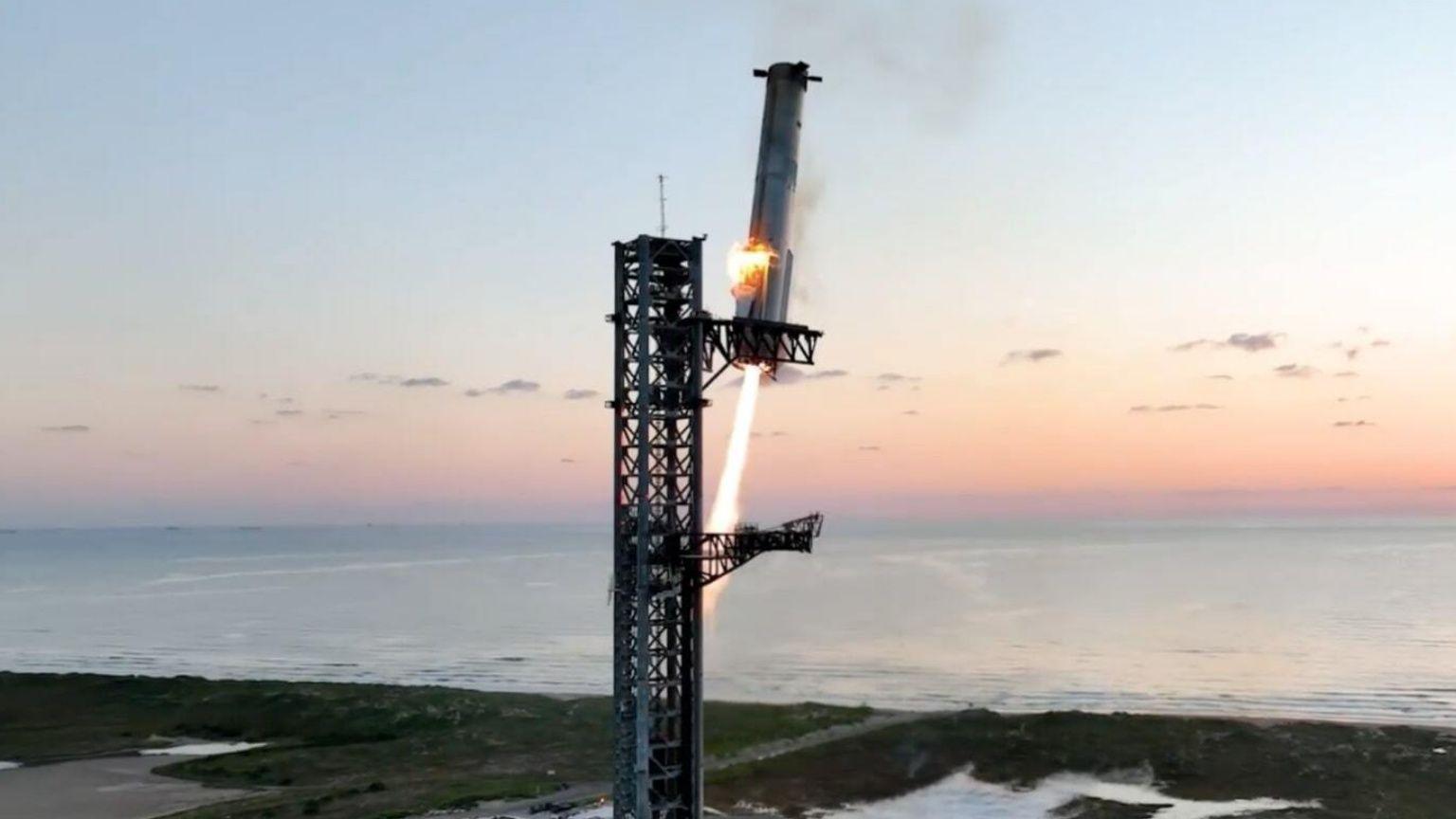 Lan&ccedil;amento da Starship, da SpaceX