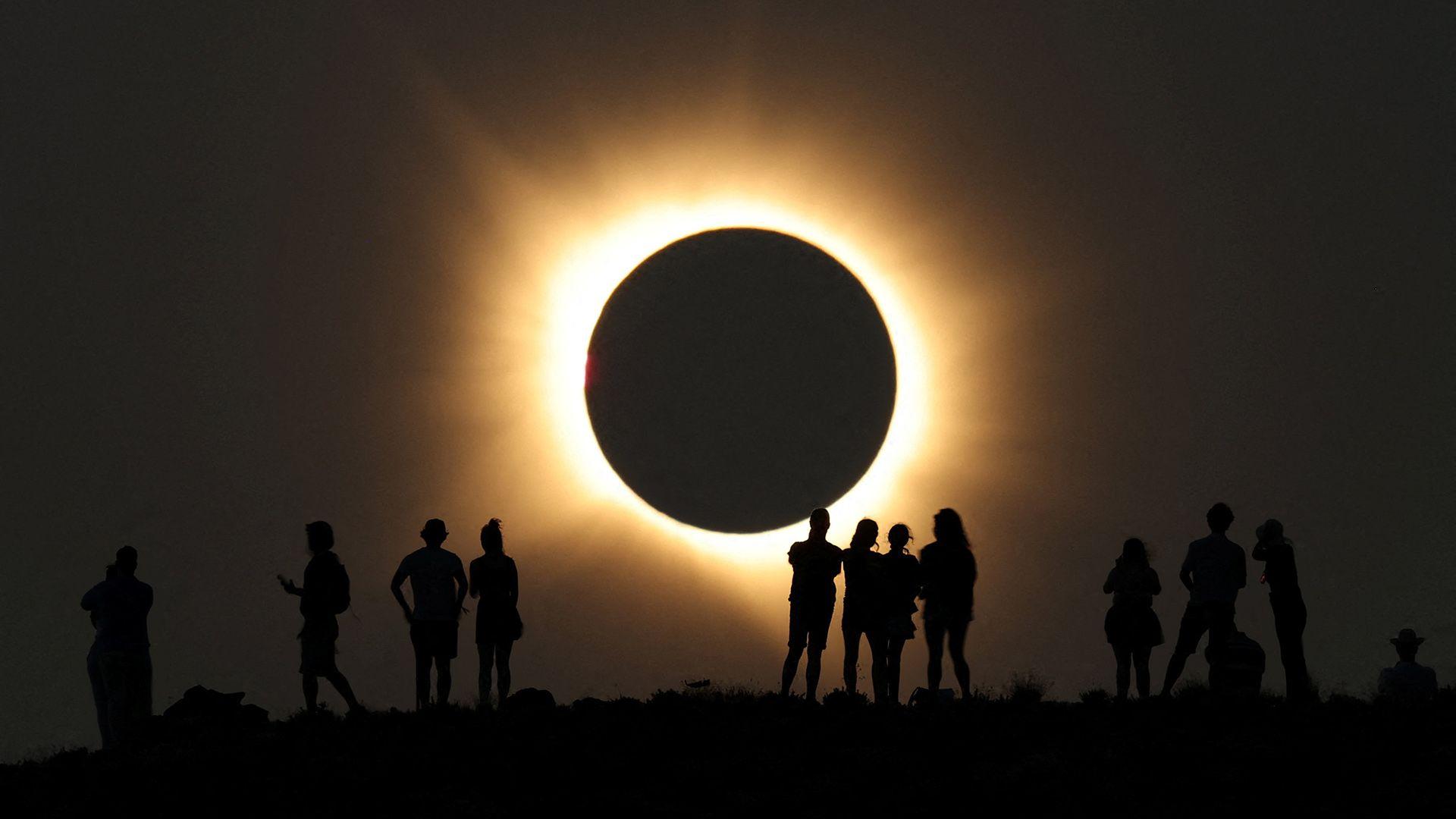 Millions in UK and Europe experience once-in-a-generation solar eclipse