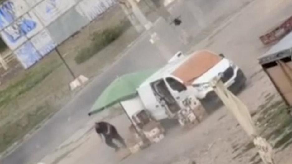 Video shows Russian drone chasing Ukrainian street vendor in 'human safari' attack