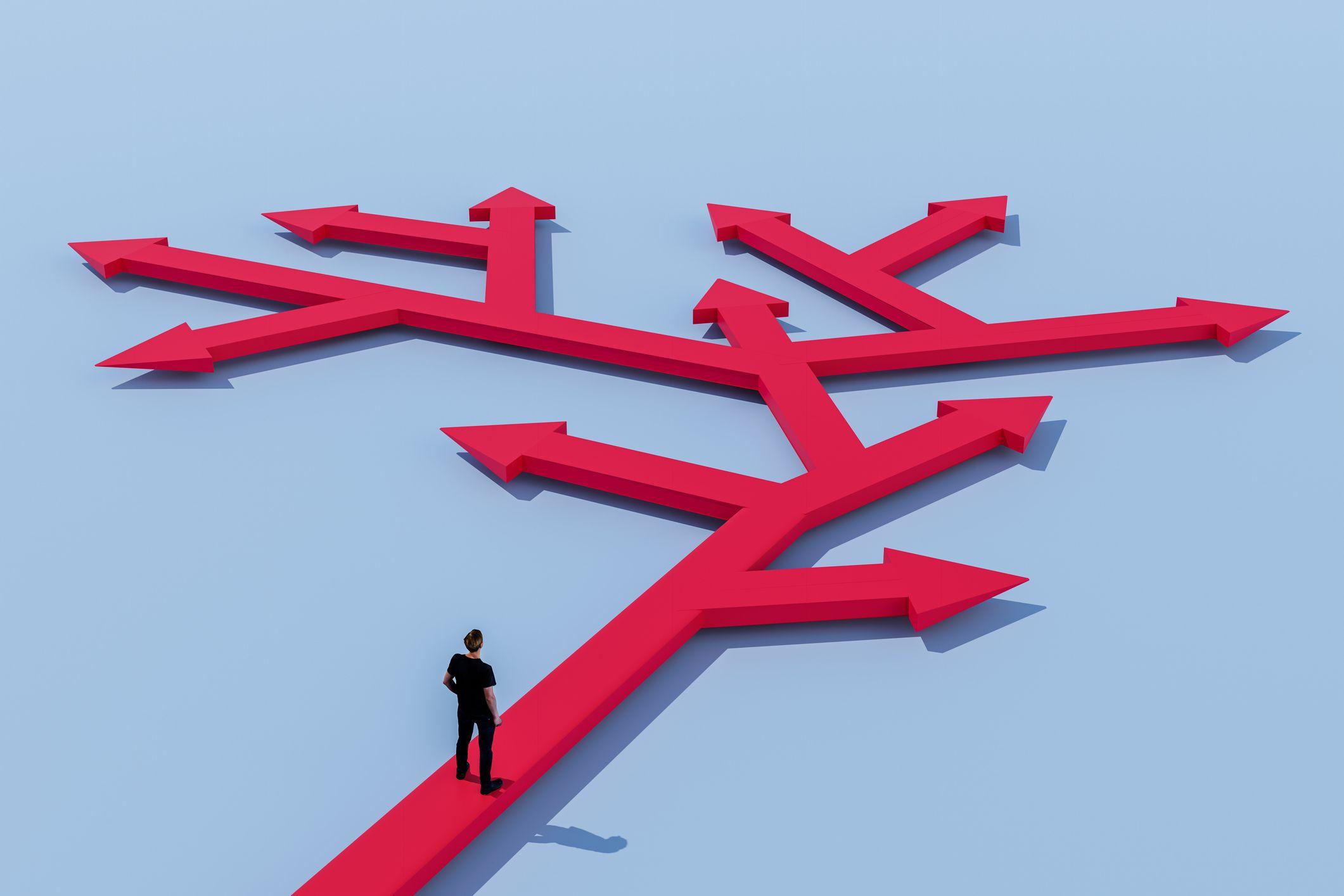 صورة تعبيرية عن اتخاذ القرارات