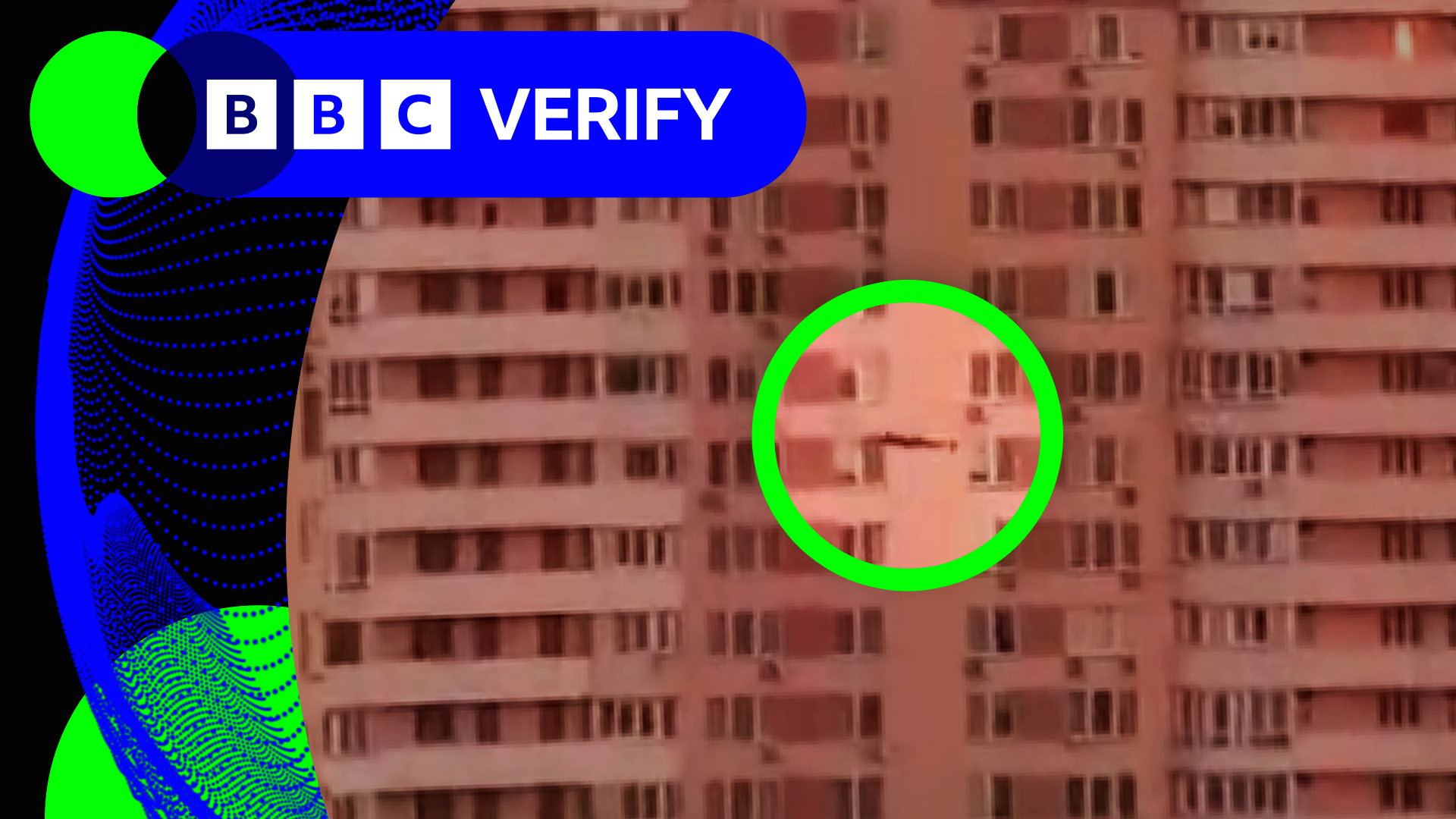 BBC Verify Live: Verified video shows drone hitting Kyiv flats during Russian attack