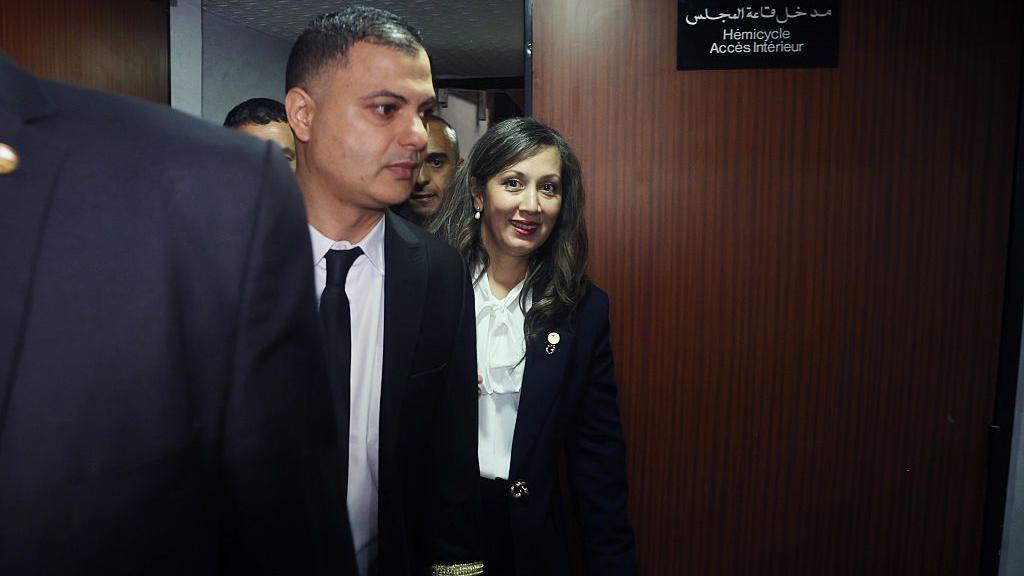 خليدة بوفدش رئيسة مجلس الشعب الجزائري