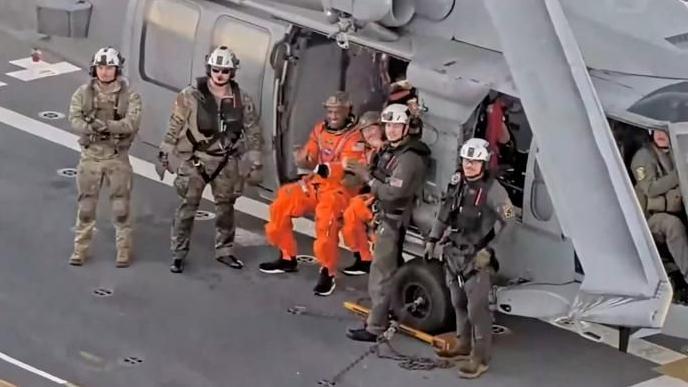 Artemis II crew 'happy and healthy' after completing historic mission to the Moon