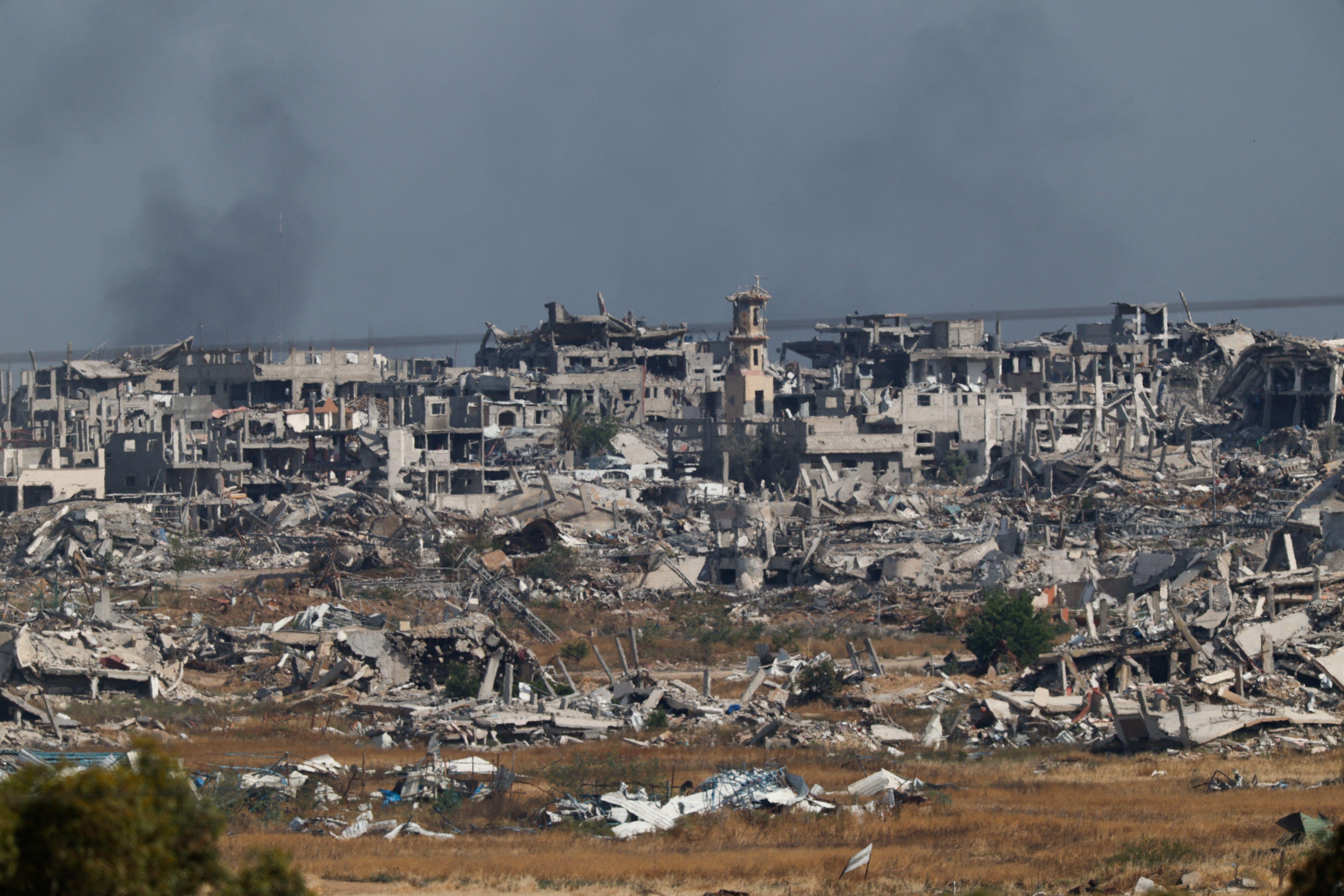 دمار في قطاع غزة بعد قصف إسرائيلي