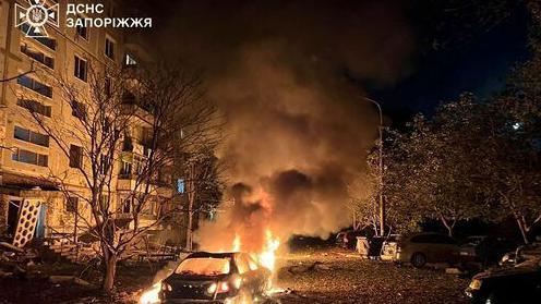 Zapaljeni automobil 
