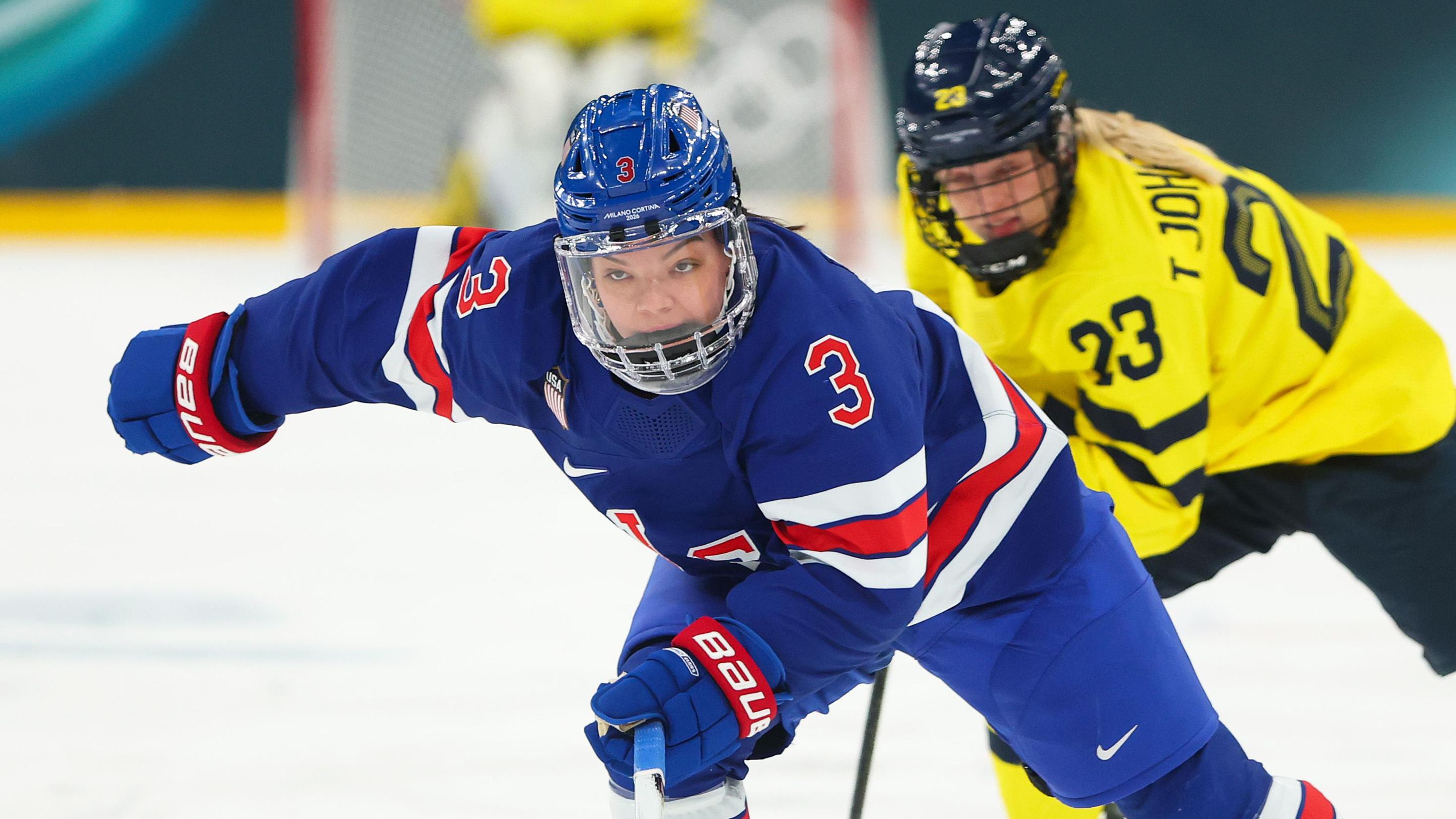 Winter Olympics: Watch USA v Sweden in womens ice hockey semi-finals