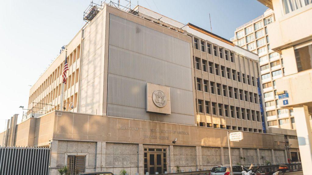 السفارة الأمريكية في تل أبيب