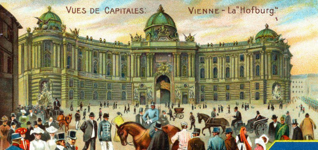 Dibujo del palacio Hofburg