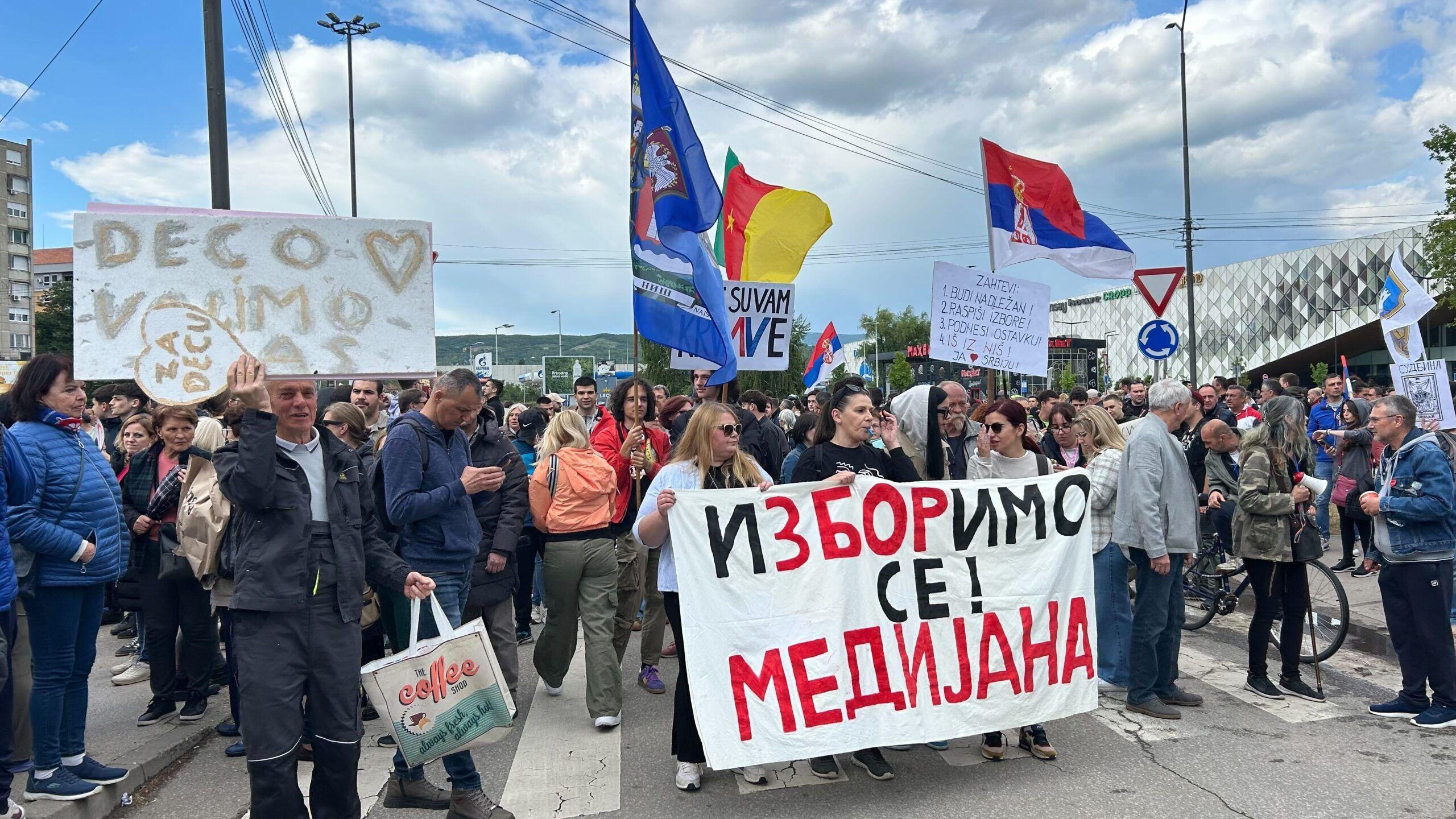 Protest u Nišu