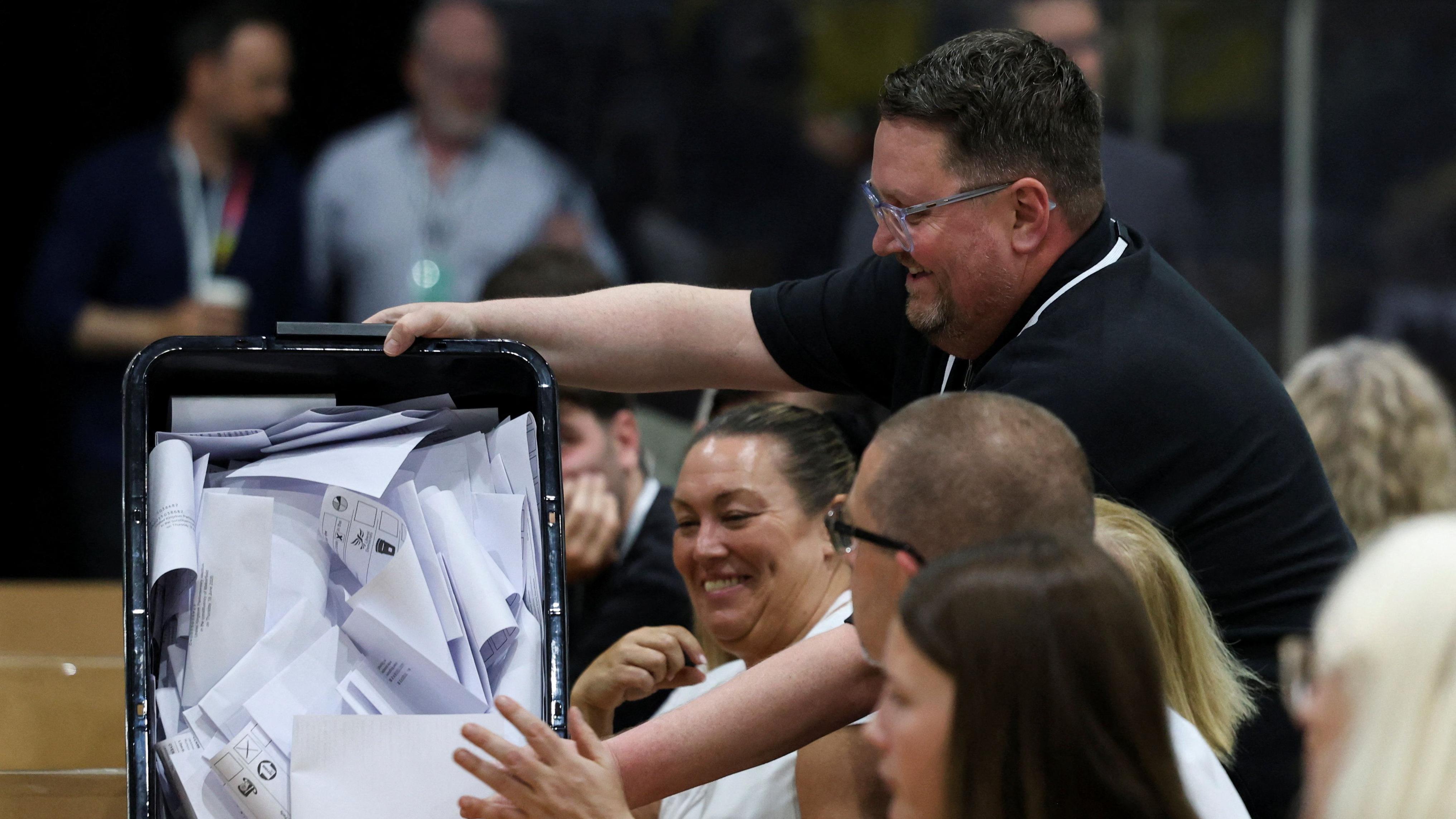 Votes being counted in Makerfield by-election, while SNP concedes to Tories in Aberdeen South