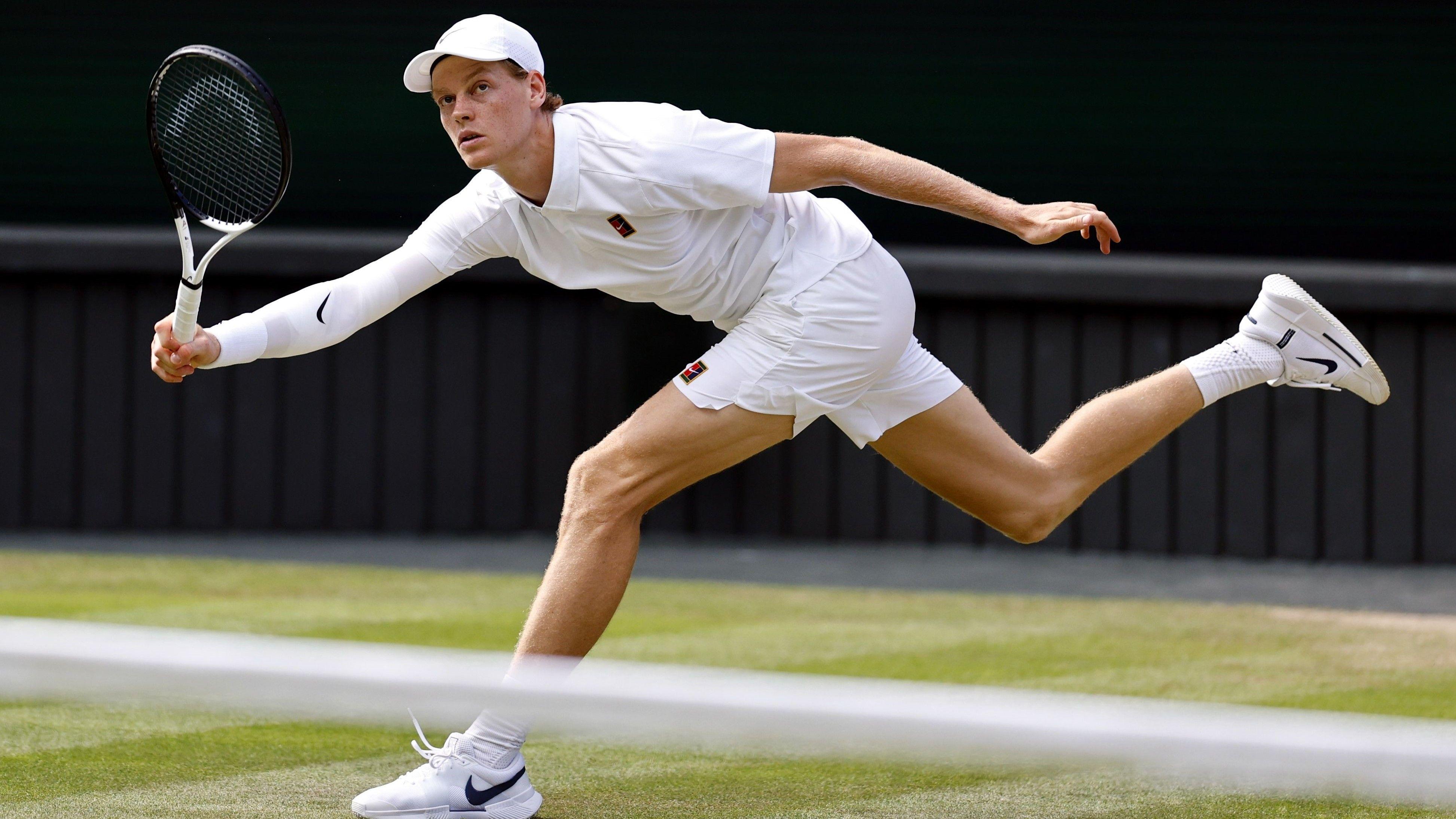 Wimbledon final: Sinner breaks Alcaraz early in first set - watch, listen & follow