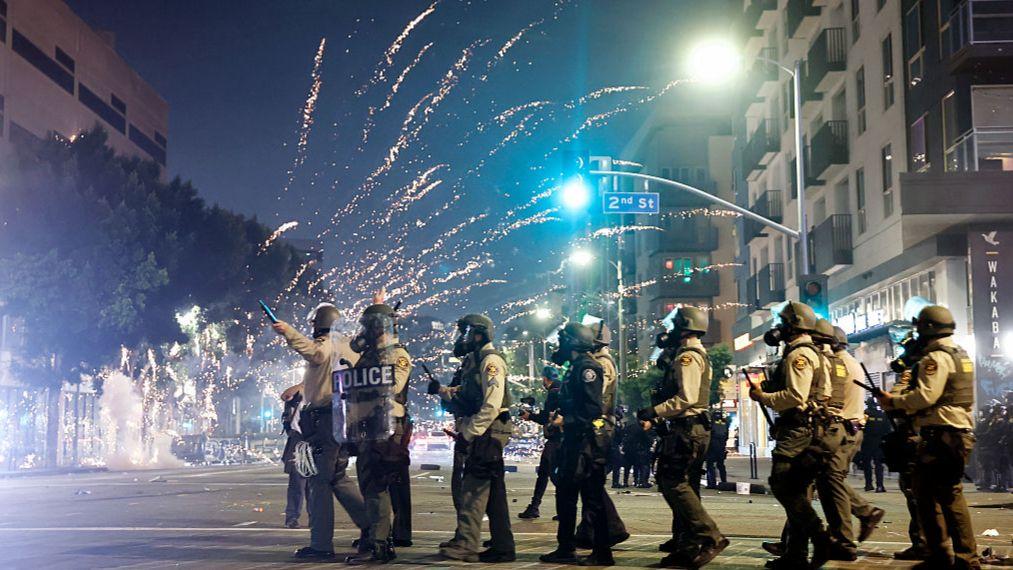 Trump orders Marines to LA in additional deployment as unrest calms