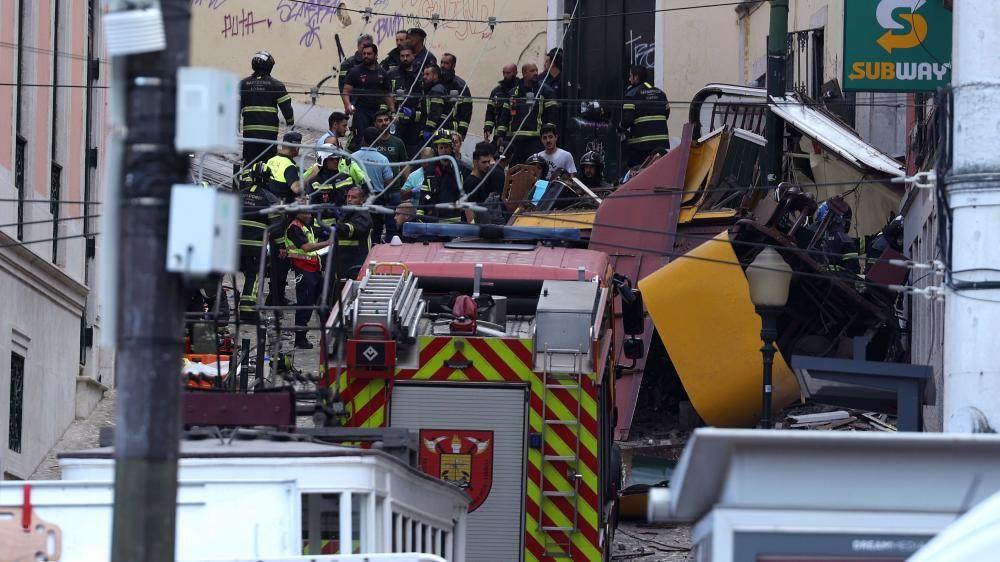 At least 15 dead after Lisbon's historic funicular derails